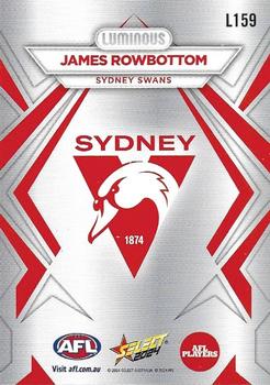 2024 Select AFL Footy Stars - Luminous #L159 James Rowbottom Back